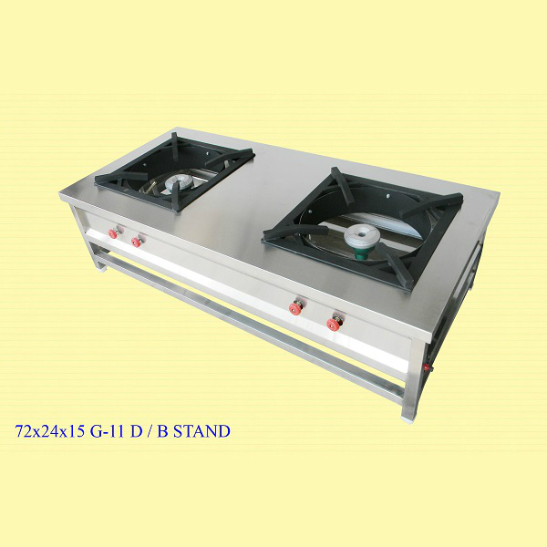 G 11 Double Burner Stand Swastik Press Metal Industries